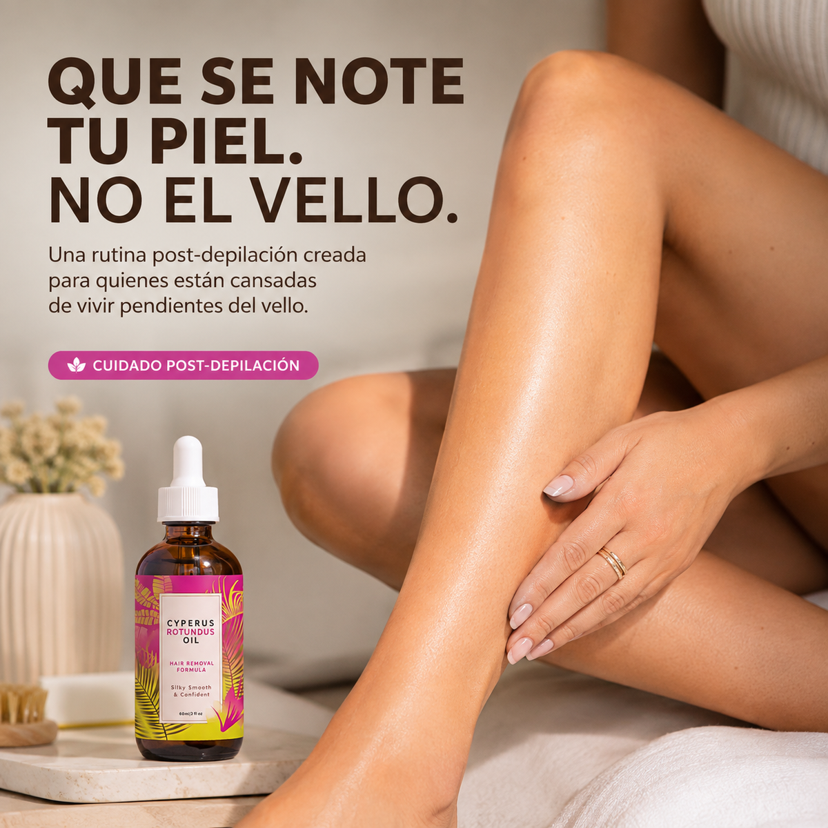KoraReduce™ | Menos vello a la vista. Más confianza en tu piel.